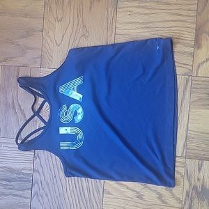 USA girls tank top
